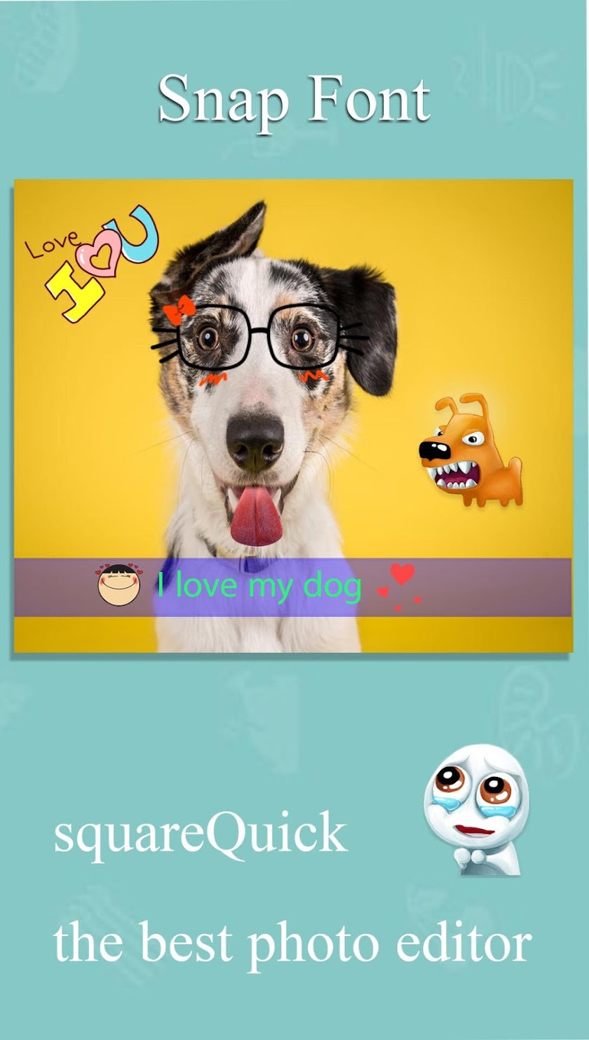 Photo Square Quick - Emoji Screen 3