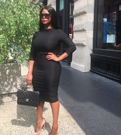 Buhle Mkhize has a fan in Paris Hilton