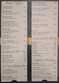 Patels Inn Resort menu 4