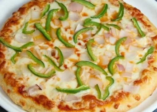 Onion & Capsicum Pizza