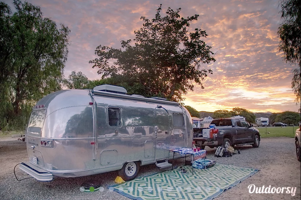 Airstream trailer