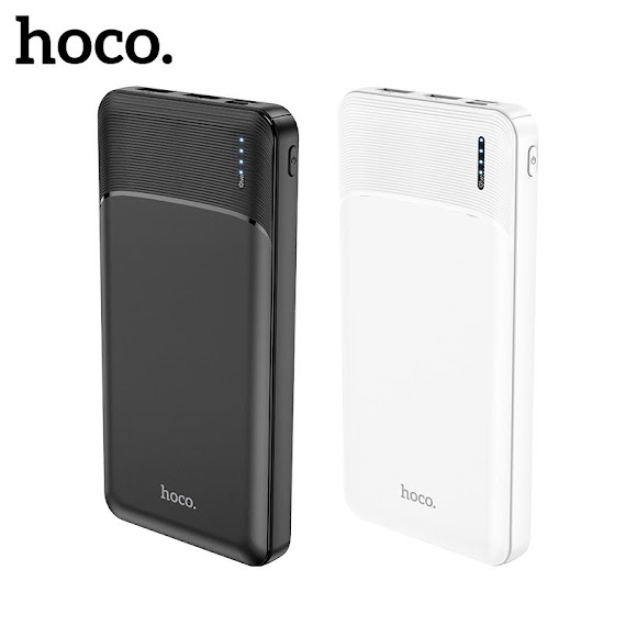 Pin Sạc Dự Phòng Hoco Su01 Đèn Báo Pin, 2 Cổng Ra, Tích Điện Dung Lượng 10000Mah - Chính Hãng