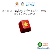 Phím Bấm ( Keycap ) Cờ Đỏ Sao Vàng E - Dra Dành Cho Bàn Phím Cơ - Chính Hãng E - Dra