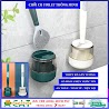 [Giá Sỉ] Chổi Cọ Nhà Vệ Sinh, Cọ Toilet Thông Minh Có Bình Chứa Xà Phòng, Cọ Bồn Cầu Silicon Gắn Tường Chà Toilet