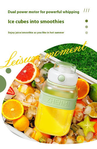 Title 9, Large Capacity Portable Sports Juicer Cup Blend...
