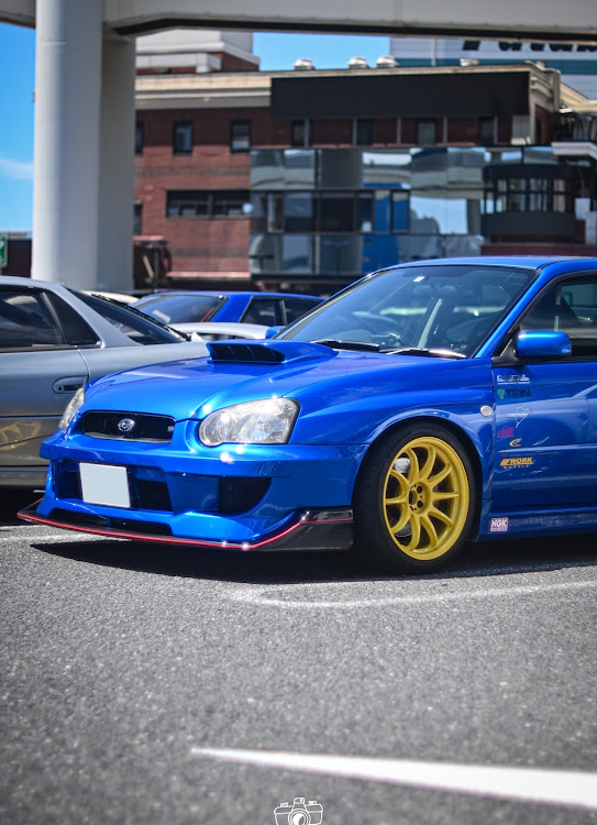 インプレッサ WRX STIの大黒PA・GDBワイドボディ・GDBインプレッサ・ワークエモーションZR10・Mスポーツエアロに関するカスタム事例の投稿画像3枚目