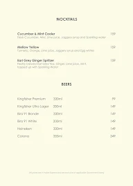 Coromandel Cafe menu 3