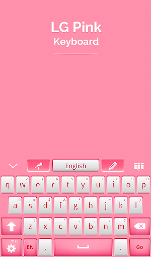 Pink Keyboard for LG