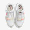 air trainer 1 white/black/coconut milk/university red