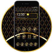 Luxury Black Leather Theme  Icon