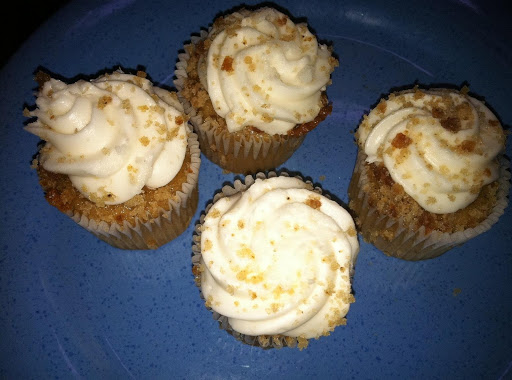 I made mini cup cakes with your grandmother's recipe!  They came out very good and moist.