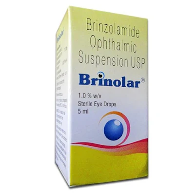 BRINOLAR 1%5ML EYE DROPS