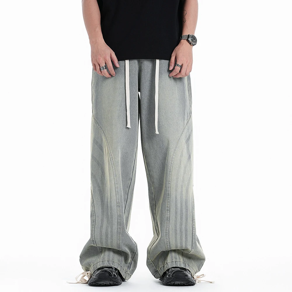 Title 3, Jeans de pierna ancha Old Washing Water