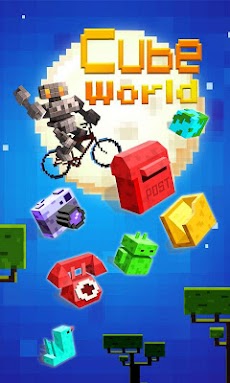 Cube World GO Launcher Themeのおすすめ画像1