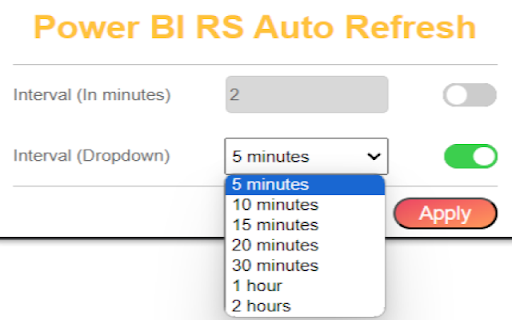 Power BI RS Refresh