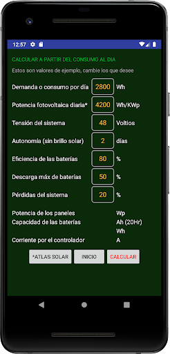 Screenshot FV Calc