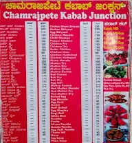 Chamrajpet Kabab Junction menu 2