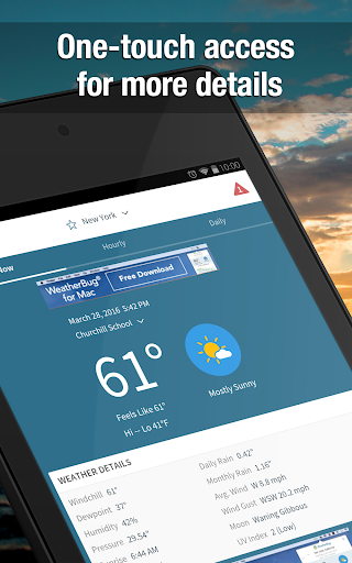 免費下載天氣APP|WeatherBug Time & Temp widget app開箱文|APP開箱王