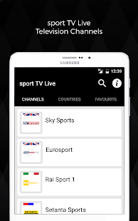 sport TV Live - Television banner