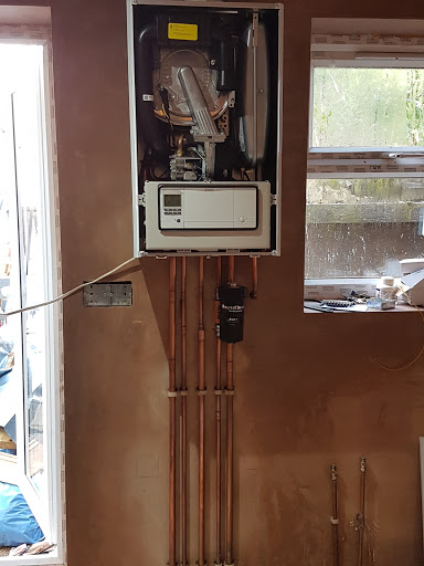 New boiler in new build extension