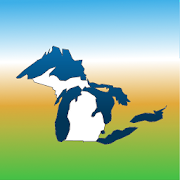 Aqua Map Michigan-Great Lakes 7.0 Icon