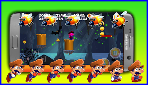 Android application Champs mario screenshort