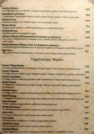 Khandela Haveli Restaurant menu 5