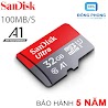 Thẻ Nhớ Sandisk Ultra 32Gb 100Mb/S Microsdxc Uhs - I A1 Chính Hãng