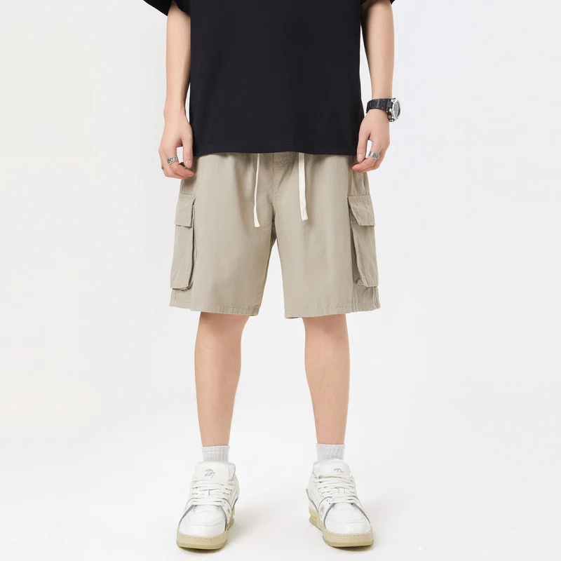 Męskie Spodnie Overalls American Casual – Stylowe i Wygodne Spodnie do Pracy i Wypoczynku, Idealne na Co dzień, Zapewniające Swobodę Ruchów i Modny Wygląd