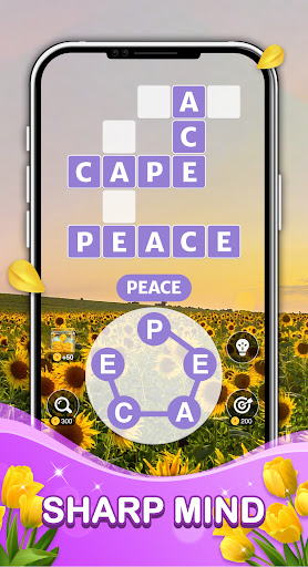 Screenshot Word Link-Connect puzzle game