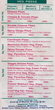 My Imperial Pizzaector menu 5