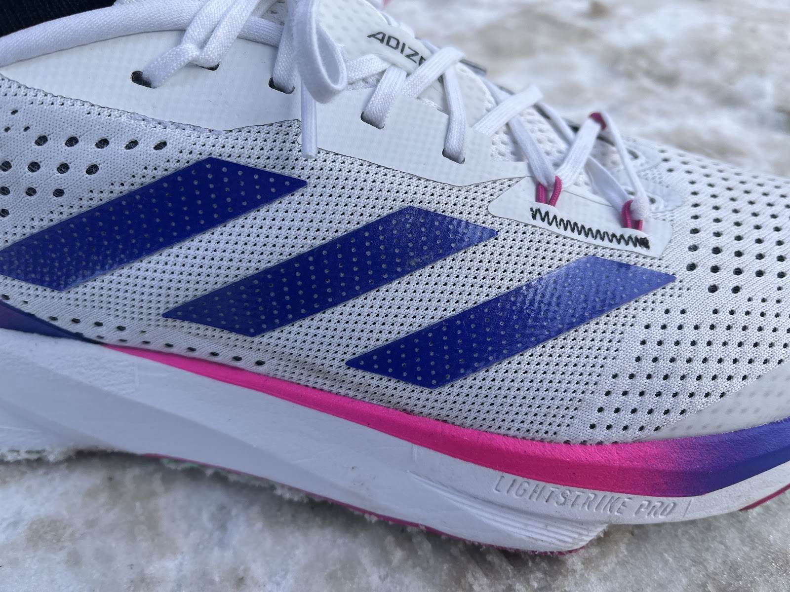 adidas Adizero SL Pink White Black HQ1350 Men 12 Running Rare Lightstrike  Pro