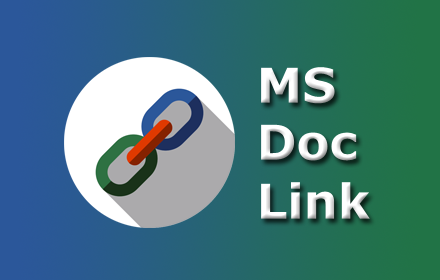 MS Doc Link chrome extension