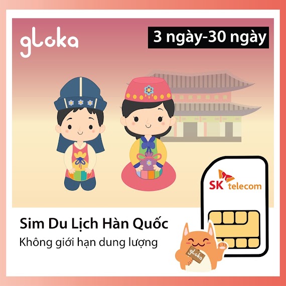 Sim Du Lịch Hàn Quốc Kt Không Giới Hạn Dung Lượng