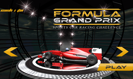 Formula Grand Prix Car Racing