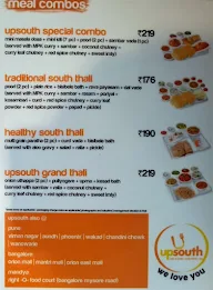 UpSouth menu 1