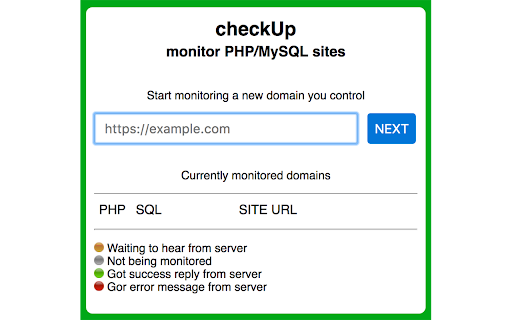 checkUp_phpsql