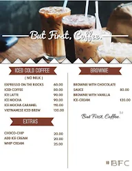 But First Coffee menu 2