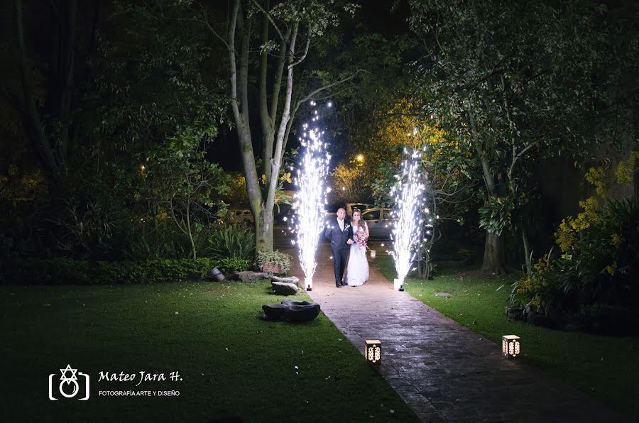 Fotografo di matrimoni Mateo Jara Hurtado (mateojara). Foto del 30 luglio 2018