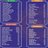 Punjab Flavour menu 4