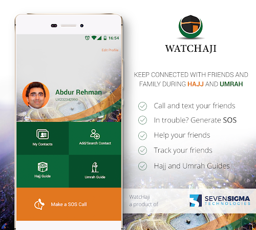 Android application WatcHaji screenshort