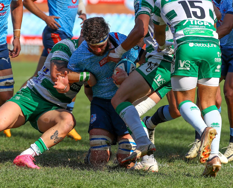 Bulls lock Ruan Nortje was one of the stand out performers for the home team in their win against Bennetton at Loftus.