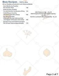 Paratha Bros By Ibis Hotels menu 3