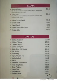 The Vineyard menu 2