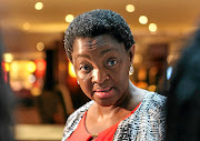 ANCWL president and former minister Bathabile Dlamini.