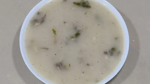 Lemon Coriander Mushroom Soup