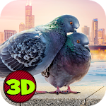 Cover Image of ダウンロード Flying Bird Pigeon Simulator 2 1.0 APK