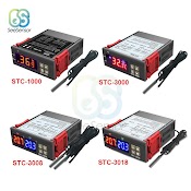 Bộ Điều Khiển Nhiệt Độ Stc - 1000 Stc - 3000 Stc - 3008 Stc - 3018 Led 12V 24V 110V 220V