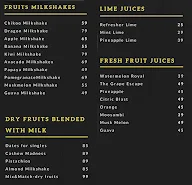 Fruits Meal menu 2