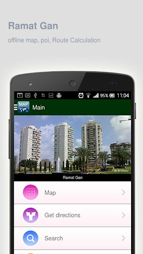 Ramat Gan Map offline